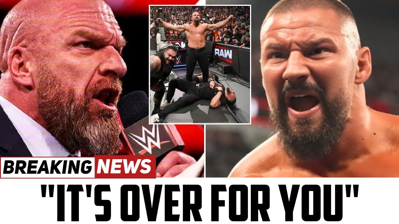 SHOCKING NEWS! BRON BREAKKER HAS BEEN FIRED BY TRIPLE H FOLLOWING HIS BRUTAL ATTACK ON ADAM PEARCE