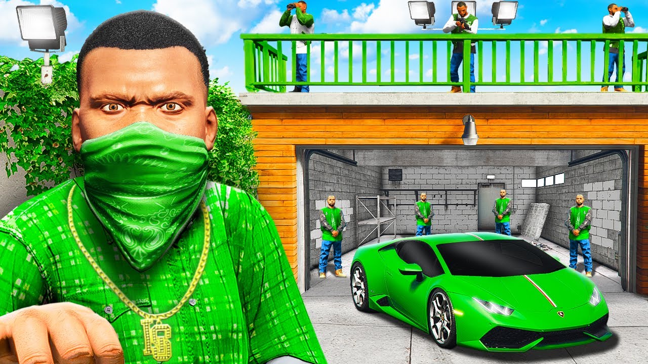 ДОМ ФРАНКЛИНА СТАЛ СЕКРЕТНОЙ БАЗОЙ БАНДИТОВ В ГТА 5!