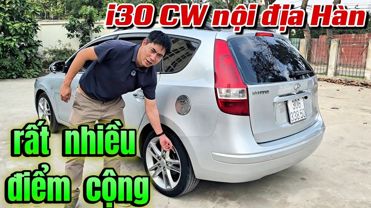 Mẫu xe nhiều người ưa chuộng, rất đẹp ko cần spa| Hyundai i30 CW 2009 nhập nội địa Hàn