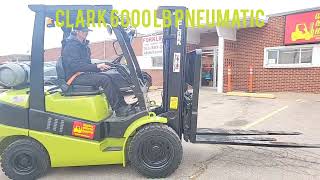 Lease return 2016 Clark C30L 6K Pneumatic tire forklift with under 1600 hours! by Western Material Handling 227 views 5 months ago 1 minute, 51 seconds