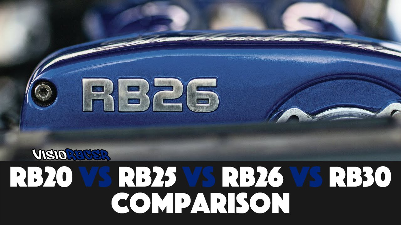 Rb Vs Rb25 Vs Rb26 Vs Rb30 Comparison Youtube