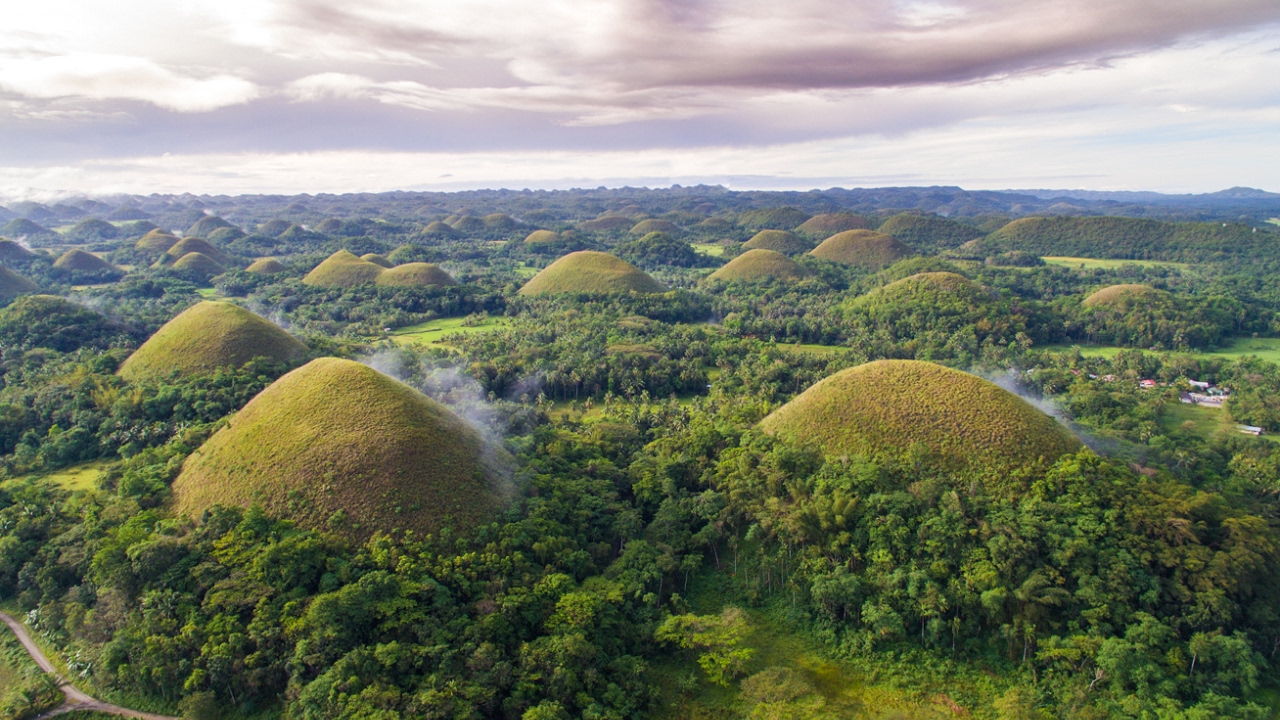 Video of the Chocolate Hills in the Philippines