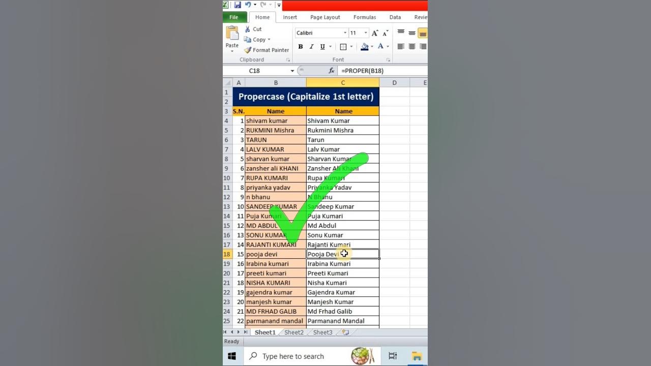 how-to-change-first-letter-capital-in-excel-excel-exceltricks