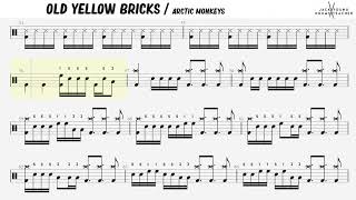 How to Play  Old Yellow Bricks - Arctic Monkeys 🥁 Resimi