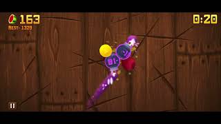 Fruit Ninja lvl.25 Cut all fruits except bomb in just 60 seconds.Victory or game over???? screenshot 5