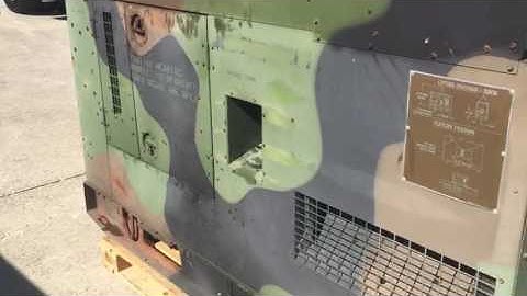 30KW Model MEP-805B Generator Set