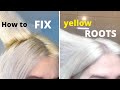 How To Fix Yellow Roots after Bleaching