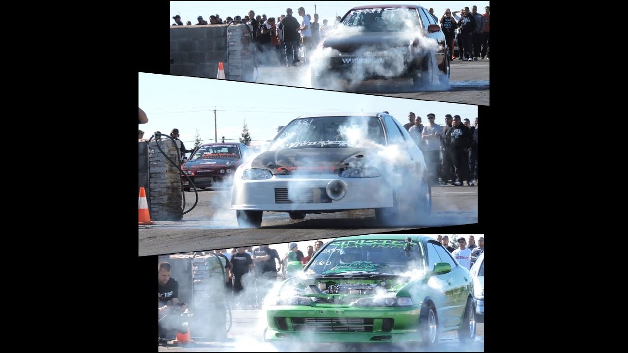 Westcoast Honda's CMI March Mayhem 2015 -- by Pipnorcali No music all hondas