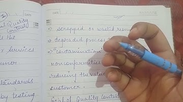 Statistical quality control lecture-1