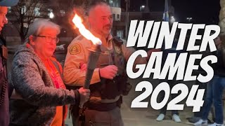 Special Olympics Iowa Winter Games | Welcome Walk, Oath, Torch Lighting