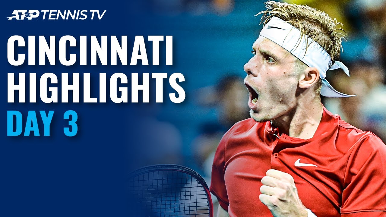 Shapovalov vs Paire in Late Thriller; Berrettini, Monfils Feature Cincinnati 2021 Highlights Day 3