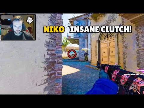 G2 NIKO incredible Clutch to win the Round! ALEKSIB Amazing 1v5 Ace Clutch! CSGO Highlights