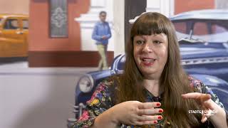 Gabi Blum, Künstlerin Fleischermuseum Böblingen - Stadtgespräch Böblingen