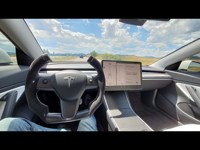 The New Tesla Model 3 Steering Wheel! 