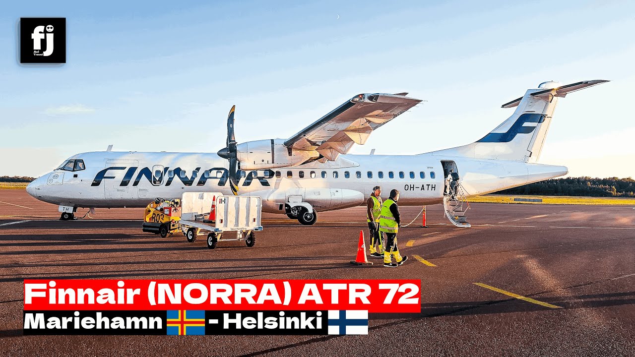 Tripreport: FINNAIR operated by NORRA: ATR 72 | Mariehamn
