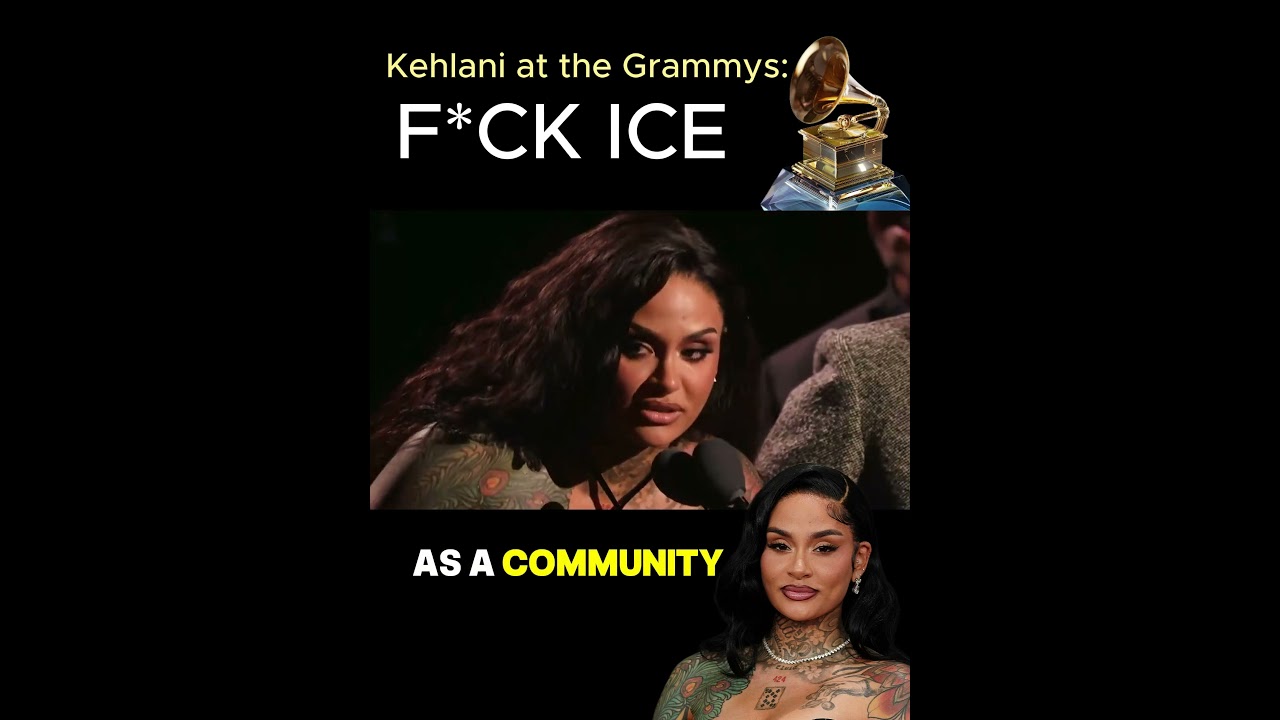 Келани на церемонии вручения премии «Грэмми»: К ЧЁРТУ ЛЬД!