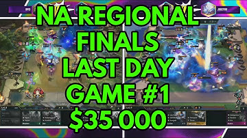 TFT NA Regional Grand Finals Last Day 3 Game 1 set 8.5 Worlds Qualifers