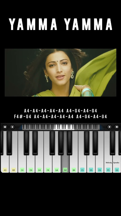 Yamma Yamma Song Bgm perfect piano Version With Notes