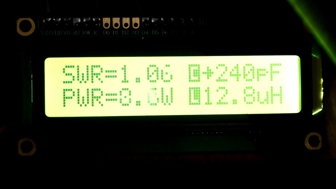 Автоматический антенный тюнер n7ddc схема