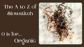 Freeform stitching, breaking all the rules to create organic texture 
