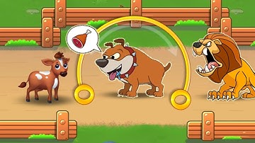 Save the cow game | Save sheep animal farm township android, ios gameplay