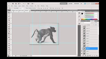 Layered Images to Motion Graphics in Photoshop CS5 - Part 2