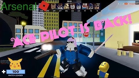 ACE PILOT IS BACK! (Zero Two) ARSENAL | Roblox