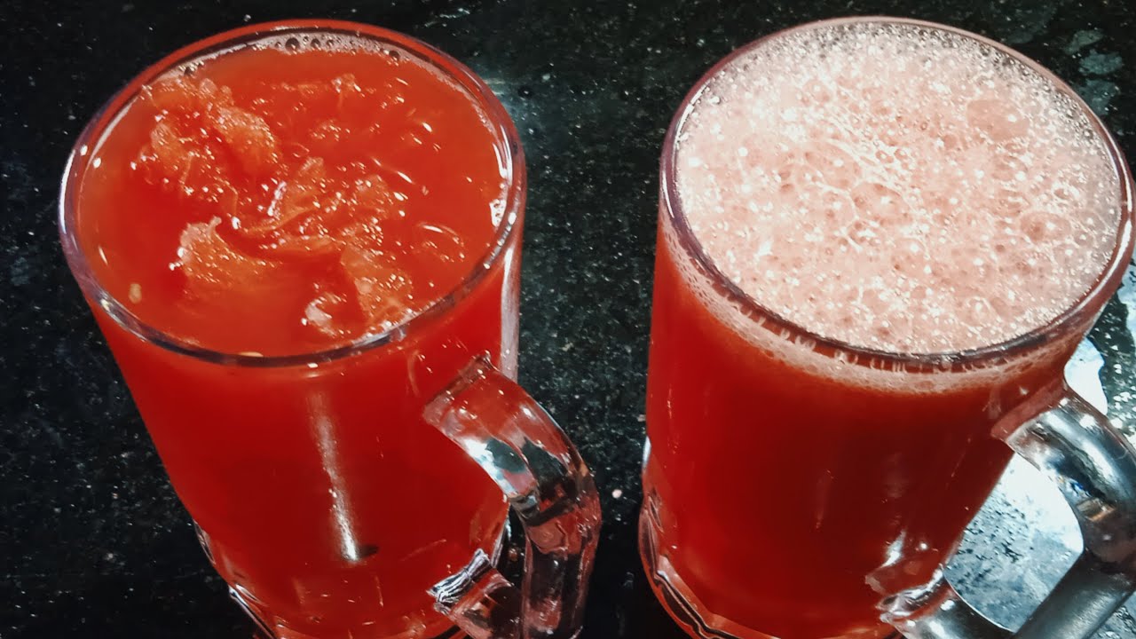 Watermelon Juice How To Make Watermelon Juice In Two Ways YouTube Watermelon Juice How To Make Watermelon Juice In Two Ways YouTube