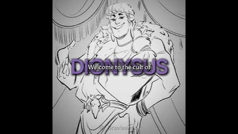 Cult Of Dionysus || #shorts #shortsvideo #greekmythology #dionysus #nealillustrator #edit