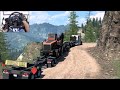 Western Star 49X - Seattle to Bellingham - American Truck Simulator | Thrustmaster T300RS