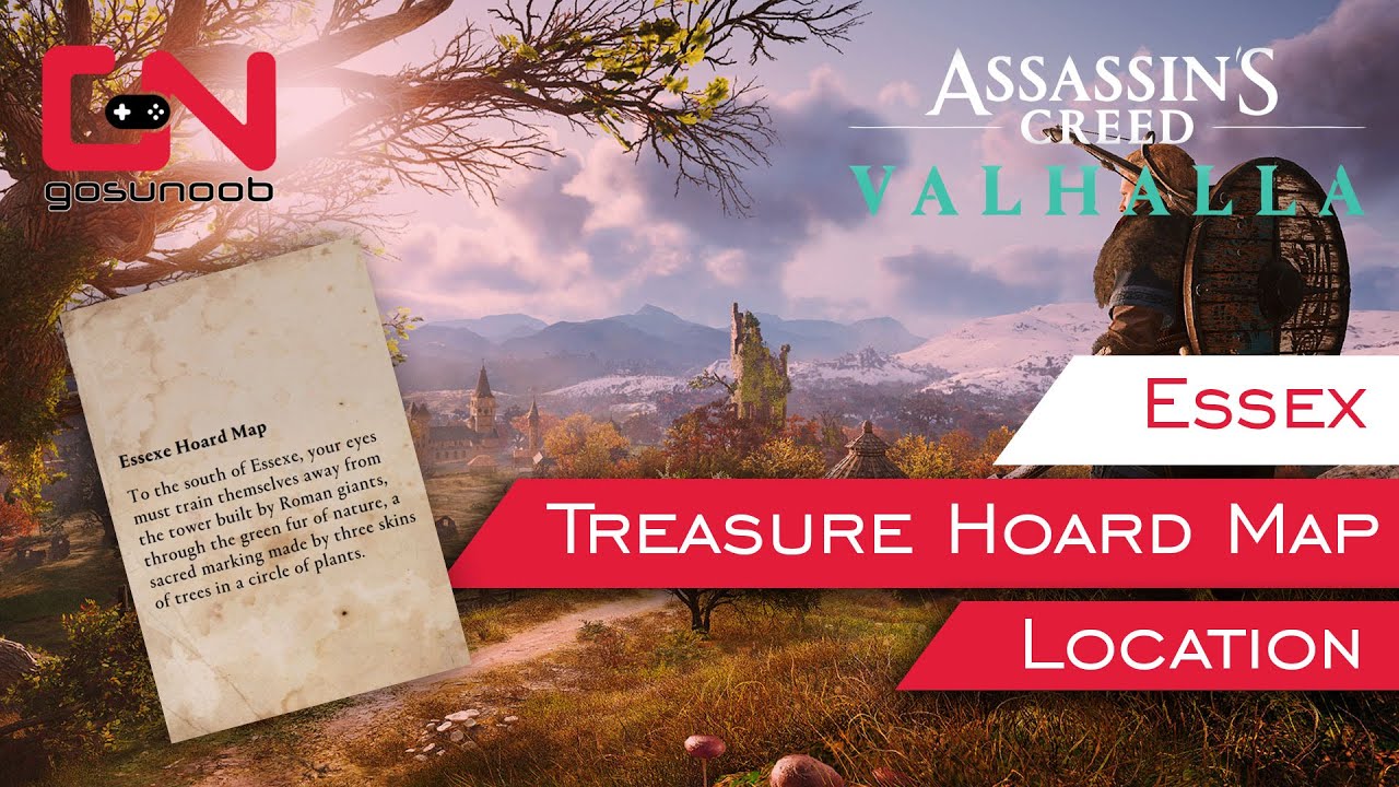 AC Valhalla Essex Treasure Hoard Map Location & Solution - YouTube