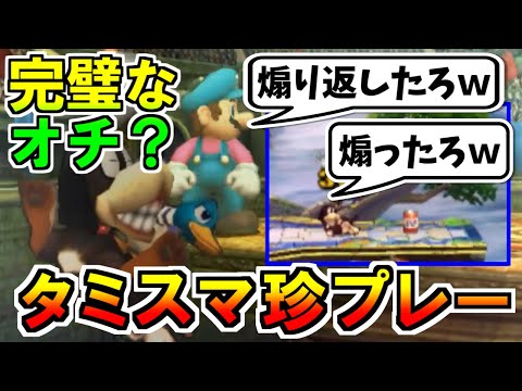 煽ったら、煽り返される？タミスマ3DSで起きた珍プレー【スマブラSP】