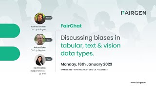 FairChat 1: Discussing biases in Tabular, Text & Vision data types screenshot 1