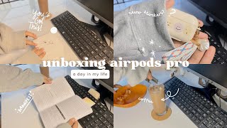 unboxing airpods pro✨