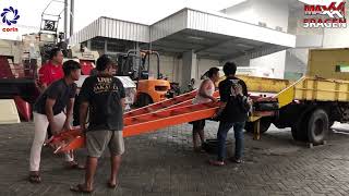 MAXXI || Pengiriman unit Combine Harvester MAXXI BIMO 102 HST 45 cc ke Ibu Tentrem, Sukoharjo
