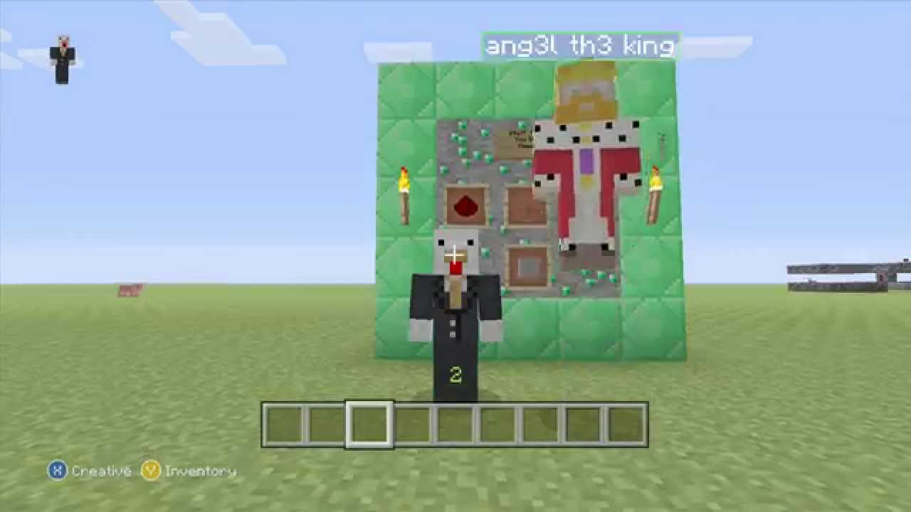 How To Build A Secret Door On Minecraft Xbox 360 Edition YouTube