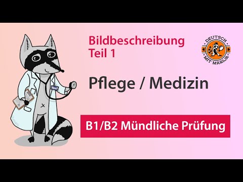 telc B1/B2 Pflege Mündliche Prüfung Bildbeschreibung #1