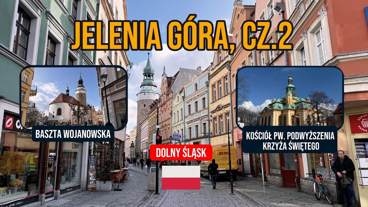 JELENIA GÓRA ZASKAKUJE ATRAKCJAMI! ⛰️ Spacer po stolicy Karkonoszy, cz. 2