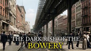 The Dark Rise of America's First Crime Syndicate Bowery, NYC