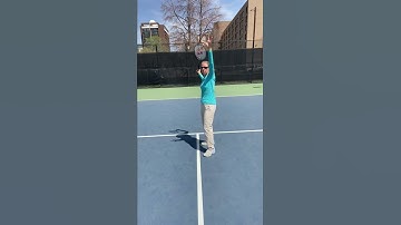 Hit a better #tennis overhead! Prepare correctly link to full video below #tennistechnique