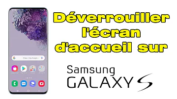 Comment débloquer l'écran d'un Samsung ?