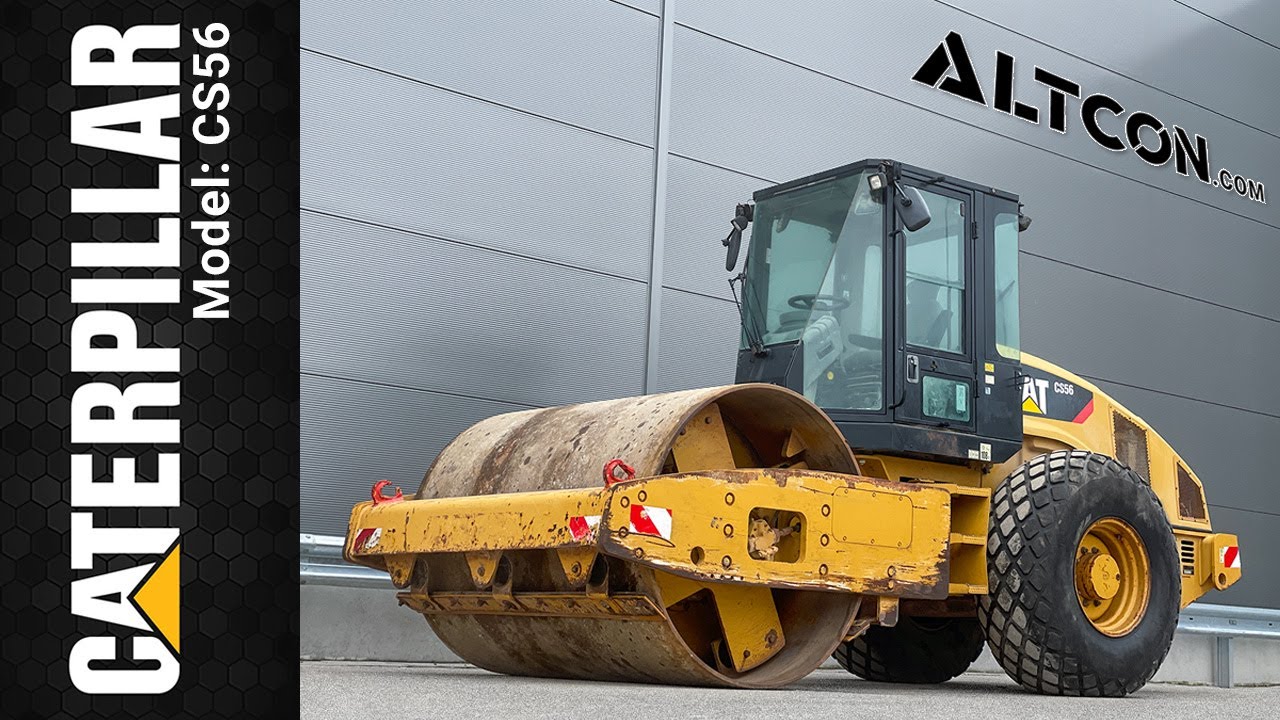 Used CATERPILLAR CS56 SOIL COMPACTOR for Sale | 2009 | Worldwide shipping