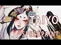 TAIYO || Original watercolor speedpaint