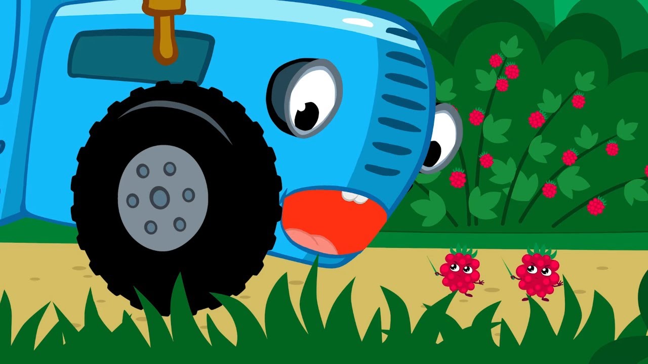 Красный и синий трактор. Синий трактор МЕГАСБОРНИК. Красный трактор Теремок ТВ. Красный трактор для малышей. Синий и красный трактор для малышей.