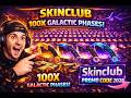 SKINCLUB | 100X GALACTIC PHASES! Skinclub Promo Code