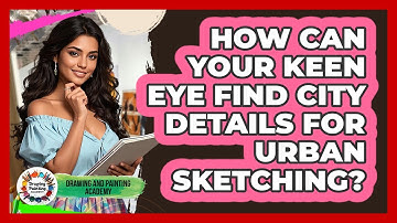 How Can Your Keen Eye Find City Details For Urban Sketching? - Drawing and Painting Academy
