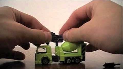 The Transformers G1 Mixmaster Review 1985 Hasbro
