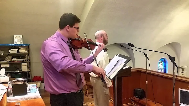 "Hallelujah" played on violin