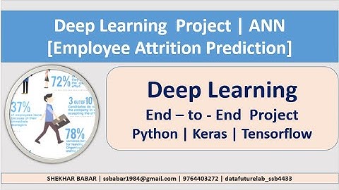 Deep Learning Project | Employee Attrition Prediction [End to End Project]