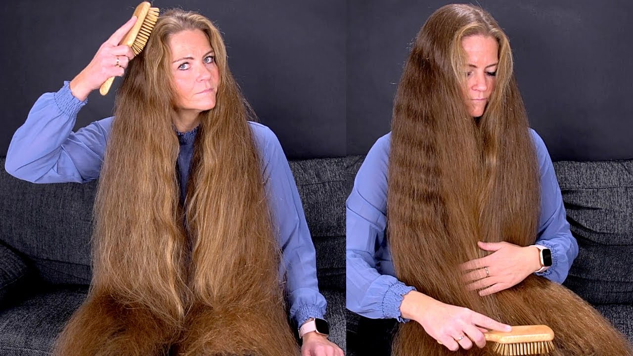 RealRapunzels | Brushing Her Massive Mane (preview)